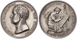Preussen, Friedrich Wilhelm III., Silbermedaille (21,74g Durchmesser Ca. 33,30 Mm),o.J.(1830?), Prämie Der Königlichen A - Andere & Zonder Classificatie