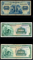 3x Banknote, 22.8.1949, 10 Mark Und 2x 20 Mark, Mit 20 Mark Ausgabe Für Westberlin Mit B-Stempel, Ro. 258, 260 Und 261,  - Altri & Non Classificati