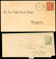 "BERLIN POST-EXPED. 13 29/8 70" - Bzw. "... 26/1 71" - Schwarzer K1, KBHW 390 B, Auf NDP GS-Umschlag 1 Gr. Rosa A. Meckl - Other & Unclassified