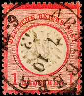 "ARNSBERG 7 10 73" - K2, Zentrisch Auf Kabinettstück DR 1 Gr. Großer Schild, Rücks. Noch Originalgummi, Katalog: DR 19 O - Other & Unclassified