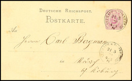 "NEUHAUS B. SONNEBERG 21 5 78" - K1, Auf GS-Postkarte DR 5 Pfge Nach Rodach, Katalog: DR P5 BF - Sonstige & Ohne Zuordnung
