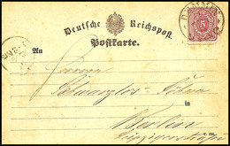 "DEMMIN 21.APRIL.75", Etwas Schwach Auf Postkarte Mit 5 Pfge Nach Berlin, Etwas Fleckig, Siehe Auch Foto!, Katalog: 8 BF - Other & Unclassified