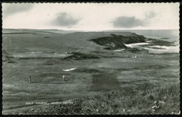 Ref 1247 - 1963 Real Photo Postcard - Morfa Nefyn Golf Course - Caernarvonshire Wales - Sport Theme - Caernarvonshire