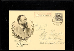 "Oberhermsdorf Dresden-A.28 Land", Auf GS-Postkarte Stephan 1931 Nach Dresden-Pieschen  BF - Other & Unclassified