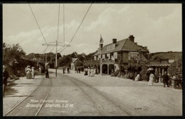 Ref 1247 - Early Postcard - Manx Electric Railway Groudle Station - Isle Of Man IOM - Isola Di Man (dell'uomo)