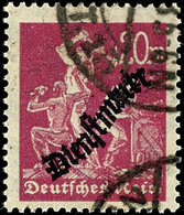 20 M . Mit Liegendem Wasserzeichen, Tadellos Rundgestempelt, Gepr. Infla Und Meyer BPP, Mi. 190.-, Katalog: 75Y O - Andere & Zonder Classificatie