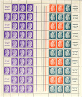 Hitler 1941, 4+8+6 Pf., Markenheftchenbogen Mit HAN 20144.41 2 Br Komplett Postfrisch (übliche Leichte Kalanderbüge), Mi - Sonstige & Ohne Zuordnung