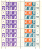 Hitler 1941, A14+4+6+8 Pf. Markenheftchenbogen Komplett, Postfrisch (diagonale Bugspur), Mi. 350.-, Katalog: MHB71 ** - Autres & Non Classés
