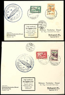 1931, Ungarnfahrt, Ungarische Post, Rundfahrt, Karte Und Brief Mit 1 Bzw. 2 Pengö Und Nebenfrankatur, Katalog: Si.102Aa, - Sonstige & Ohne Zuordnung