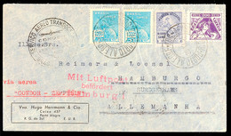 1934, 3. SAF, Brasilianische Post, Brief Nach Hamburg, Katalog: Si.255B BF - Sonstige & Ohne Zuordnung