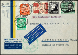 1934, Weihnachtsfahrt, Anschlussflug Berlin, Brief Mit 2 M. Lilienthal In Bunter Mischfrankatur Von "BERLIN SW 7.12.34"  - Sonstige & Ohne Zuordnung