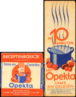 2 Werbe-Prospekte Der Niederländischen OPEKTA-Werke, Deren Geschäftsführer Otto Frank, Der Vater Von Anne Frank War - Otros & Sin Clasificación