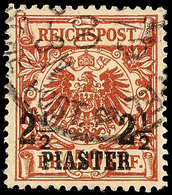 10 Para Bis 2½ Pia, 13 Werte In Versch. Farbnuancen, Gestempelt, Dabei Nr. 10 Ba, Alle Werte Gepr. BPP, Mi. 440.-, Katal - Deutsche Post In Der Türkei