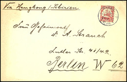 10 Pfg Kaiseryacht Auf Brief, Stempel RABAUL (DNG) 23.12.13, Nach Berlin. Rückseitig Absender-Klappenzudruck "George P.  - Autres & Non Classés