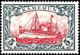 3 Pfg - 5 M. Kaiseryacht Ohne Wz., 13 Werte Komplett, Tadellos Ungebraucht, Mi. 400.-, Katalog: 7/19 * - Camerun