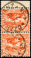 "CZARNOWANZ 21 10 21", Einkreisstempel, Zwei Abschläge Auf Senkr. Paar 10 Pfg, Stempelbewertung 60 P., Katalog: 16(2) O - Otros & Sin Clasificación