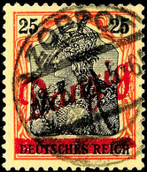 5 Pfg. Germania Mit Aufdruckfehler "II", Gestempelt, Kabinett, Bestens Signiert Oechsner BPP Und Infla Berlin, Selten! M - Other & Unclassified