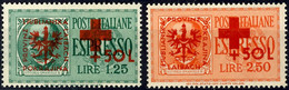 1,25 + 50 L. Und 2,50 + 50 L. Rotes Kreuz, 2 Werte Komplett, Tadellos Postfrisch, Gepr. Krischke BPP, Mi. 300.-, Katalog - Altri & Non Classificati