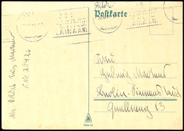 1941, Feldpostkarte Eines Dt. Soldaten Mit Komplettem Absendervermerk über Die Finn. Post Nach Berlin, Feiner Bedarf  BF - Autres & Non Classés