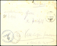1944, Feldpostbrief Mit Normstempel "..23.11" Sowie Absendervermerk Und Briefstempel Je Mit Feldpostnummer "27532 C" (=  - Autres & Non Classés