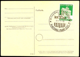 BALINGEN ERP 10.4.51, Klar Auf Blanko-Karte Mit 10 Pfg Berlinhilfe  BF - Other & Unclassified