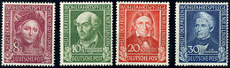 8 Pfg Bis 30 Pfg Helfer Der Menschheit, Tadellos Postfrisch, Mi. 110.-, Katalog: 117/20 ** - Otros & Sin Clasificación