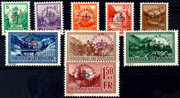 1934, 5 Rp - 1,50 Fr. Postfrisch Komplett, Mi. 250.-, Katalog: 11/19 ** - Otros & Sin Clasificación