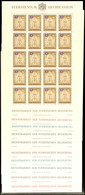 10 Rp. Bis 2 Fr. Regierungsgebäude, 12 Werte, Kpl. Bogensatz Postfrisch, Mi. 280,-, Katalog: 57/68 (20) ** - Other & Unclassified