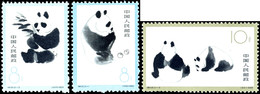 1963, 8 - 10 F. Großer Panda, Komplett Postfrisch, Mi. 120.-, Katalog: 736/38 ** - Altri & Non Classificati