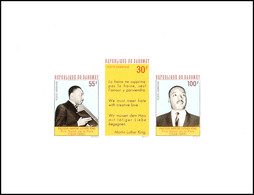 Ministerblock "Martin Luther King", Tadellose Gesamterhaltung!, Katalog: Bl.14 - Other & Unclassified