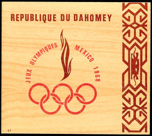 Ministerblock "Olympiade 1968 Mexico" Im Entsprechendem Folder, Tadellos Ungebraucht., Katalog: Bl.15 - Otros & Sin Clasificación