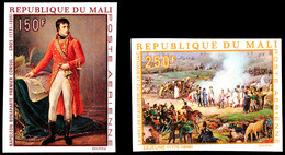 150 U. 250 Fr. 200.Geburtstag Napoleon I., Beide Werte Ungezähnt Statt Gezähnt, Tadellos Postfrisch, Katalog: 180/81 U * - Altri & Non Classificati