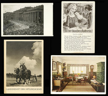 III. REICH, */o, Lot Von 25 Verschiedenen S/w Bzw. Color Propagandakarten U.a. Staatstreffen Hitler V. Horty, Obersalzbe - Sonstige & Ohne Zuordnung