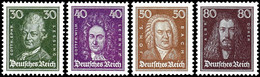 3 - 80 Pf. Berühmte Deutsche Komplett Tadellos Postfrisch Luxus, Mi. 1.100.-, Katalog: 385/97 ** - Other & Unclassified