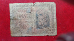 1 Peseta - Espagne - 1953 - 1-2 Peseten