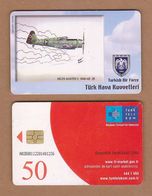 AC - TURK TELECOM PHONECARDS -  MILES MASTER - II 1942 - 48 25 CREDITS: 50 DATE: 2006 - Avions