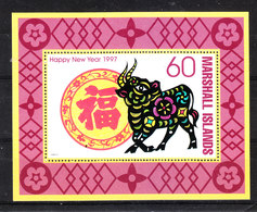 Marshall  -  1997. Toro, Simbolo Del Nuovo Anno. Taurus, Symbol Of The New Year. MNH - Astrologia