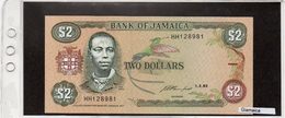 Banconota Giamaica 2 Dollars - Jamaica