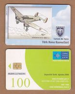 AC - TURK TELECOM PHONECARDS -  MONOSPAR ST - 12 1936 - ? 2  CREDITS: 100 DATE: 2006 - Avions