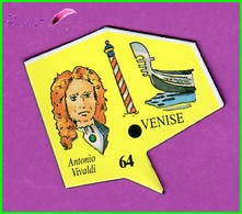 Magnet Le Gaulois Les Ville Du Monde N° 64 VENISE Italie Antonio Vivaldi - Magnets