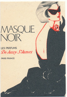 Carte Parfumée - De JUSSY - Masque Noir - Anciennes (jusque 1960)