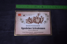 Rheihessen Oppenheimer Krötenbrummen Josef Kopp Amours Tonneau Allemagne Germany - Bambini
