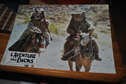 Rare Affichette Film L'aventure Des Ewoks Star Wars 1984 Format 21x30 - Posters