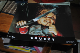 Rare Affichette Film La Fiancée De Chucky  Format 21x30 Cm - Affiches & Posters
