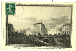 VOREPPE  Défense Du Pont Contre Les Autrichiens, Le 2 Avril 1814 Ed. Morel - Voreppe
