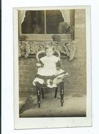 Child From Postcard Album Of Elsie Greenway C.1915/19    Nottingham. Outside House - Genealogie