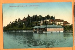 LIP752, Rapperswil, Partie Am See Mit Badeanstalt, Circulée 1912 - Rapperswil-Jona