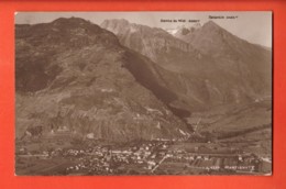 EBJ-16 Martigny Et Vernayaz Dans Le Fond. Sepia. Jullien 4224. Circulé - Martigny