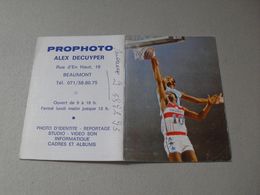 Delcampe - Calendrier De Poche - 1987 - Basket - Beaumont - Autres & Non Classés