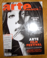 German ARTE MAGAZIN Charlotte GAINSBOURG - Arte